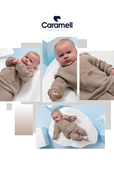Caramell Barbosa Soft Teddy 2-Piece Set (1-3Months/3-6Months/6-9Months/9-12Months) Tku1862 New Season 2025