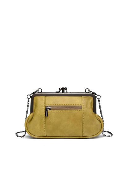 BARCELONA 21K Mini Size Wash Leather Scholarship Women's Pouch 21-K Barcelona 1937-7