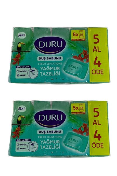 Duru Shower Soap Rain Freshness 5X150 Gr 750 Gr