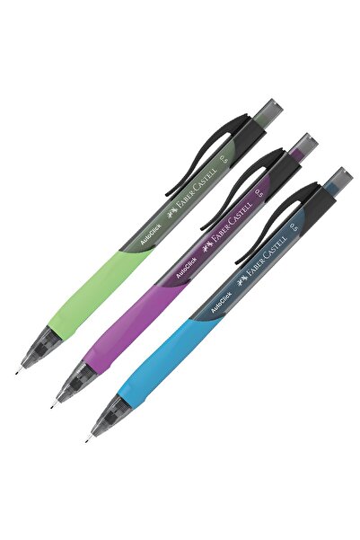 Faber Castel AUTO CLİCK 3'LÜ UÇU KALEM 0.5