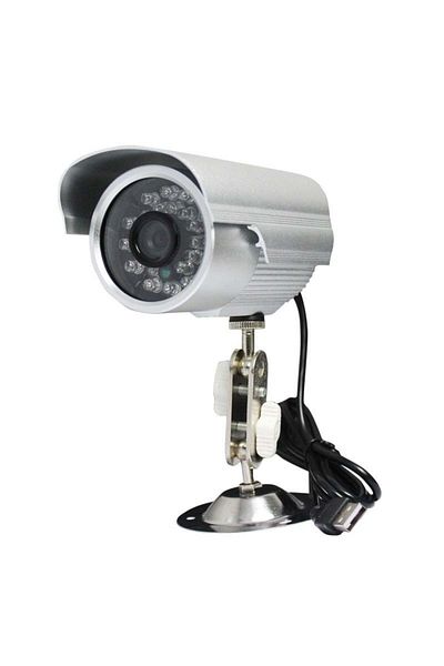 divendi-ro CCTV IR 720P CCTV IR surveillance camera with TF card storage, USB plug&play, CMOS sensor, silver