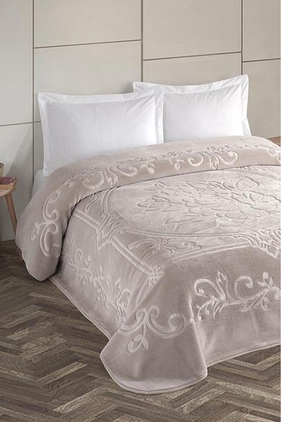 HUZUR ÇEYİZ Crystal Double Blanket