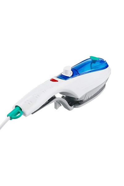 divendi-ro Fier de călcat electric 2 în 1 cu abur și pentru haine, putere 850 W, albastru