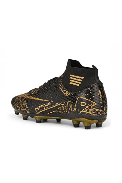 mugees Laliga Men's 565 Football Boots Black Black Pattern