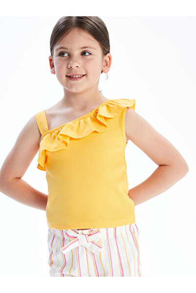 LC Waikiki U Neck Camisole Ruffle Girl's Majica