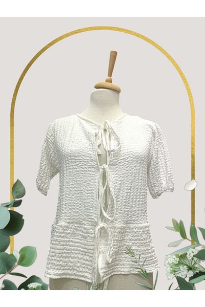 DENİZLİFE Front tie shirt