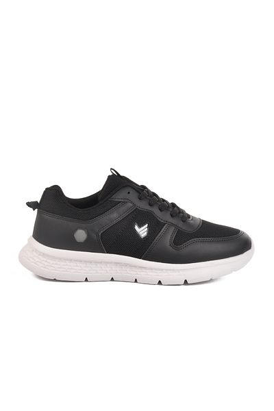 AYAKMOD Black White Mesh Lightweight Memory Foam Men's Sports Shoes M-25501 m