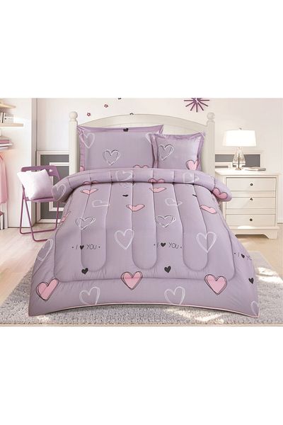 HOURS Horse Kids Modern Graphic Quilt Set 4 Pieces