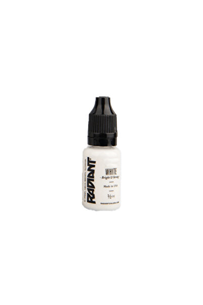 Genel Markalar White - Radiant - Beyaz Tattoo Dövme Boyası - 0,5oz/15ml