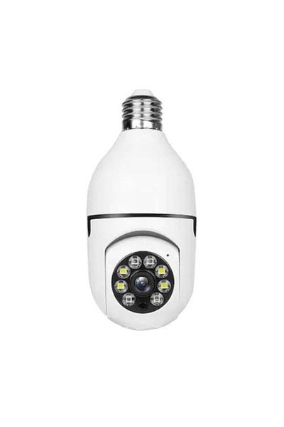 divendi-ro IP Surveillance IP camera, 360° Wi-Fi, bulb socket E27, 1080P, waterproof IP66