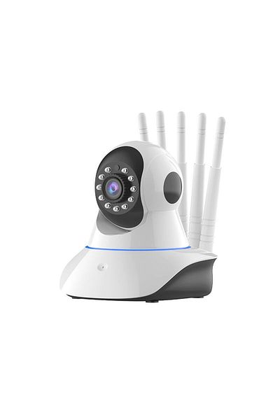 divendi-ro Mini indoor CCTV indoor surveillance camera, Full HD, WiFi, IR, 360 degree rotation, white