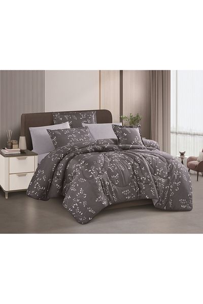 HOURS Horse Comforter Set, 7 Pieces, Double-Sided, Floral, Moira-08 Pillowcase