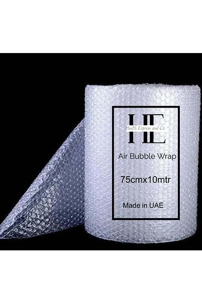 Generic غلاف فقاعي هوائي 75 سم × 10 أمتار قوة صناعية