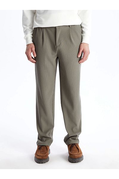 LC Waikiki Lcw Vision Beige Slim Fit Men's Trousers