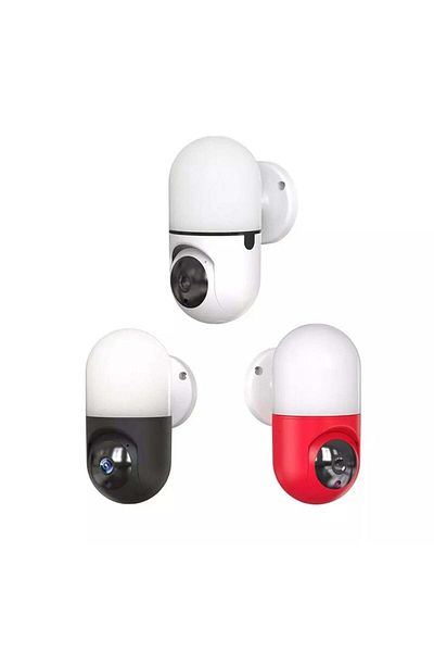 divendi-ro WiFi camera, 5MP, Remote monitoring, 1080P, HD, 360°, Andowl Q-S036