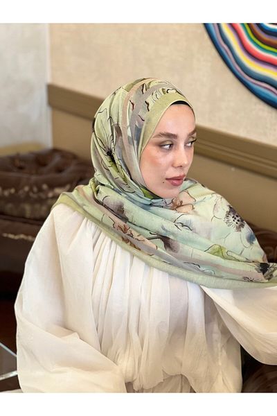 Modakaşmir شال لينا بنمط باستيليا