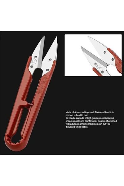 Mu Art Ahşap 3Pcs Stylish Stylish Scissors, Yarn Scissors, Sewing Scissors Tailor Sewing Supplies Thread Sewing Tools