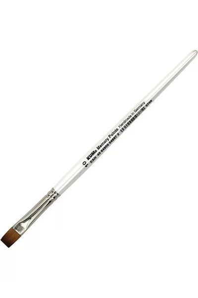 ShopZum Memory Point Synthetic Brush, Flat Tip, Brush No: 10