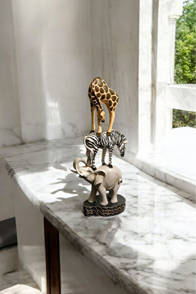 Harmoni Art Dekoratif Safari Hayvanları Biblo