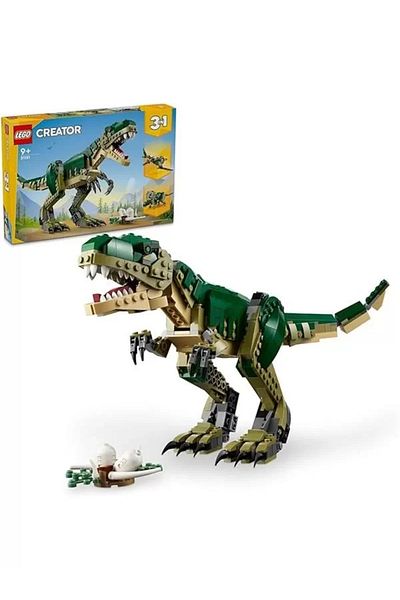ShopZum Lego Creator 3 in 1 T. Rex 31151 – Contains Triceratops or Pterodactyl for Ages 9 and up