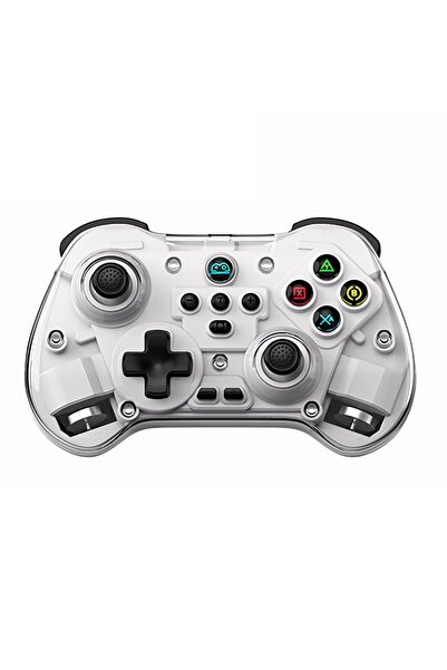 Corsair Z01X PC/IOS/Android/Switch/Switch Oled Uyumlu Bluetooth Bağlantılı Şeffaf Joystick Gamepad