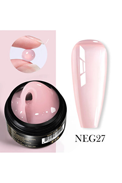 Born Pretty Jelly Translucent Non Stick Hand Extension Gel/Şeffaf Pembe Jelly...