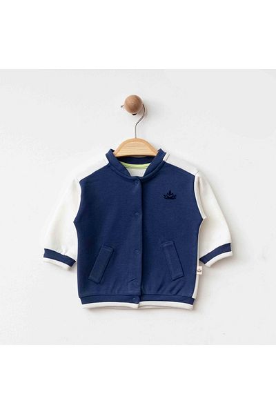 ESLENZA Baby Boy Collage Cardigan