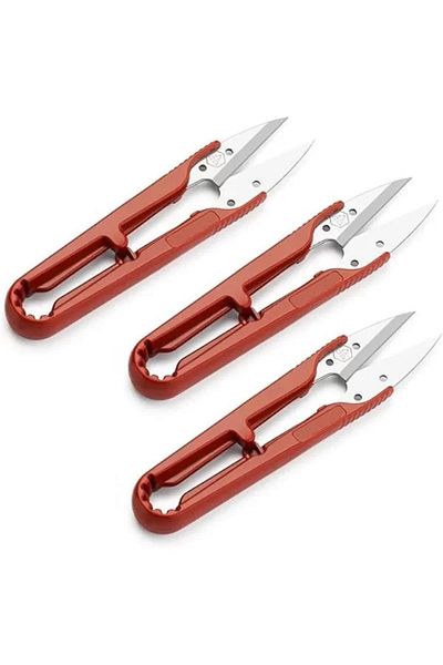 Mu Art Ahşap 3Pcs Stylish Stylish Scissors, Yarn Scissors, Sewing Scissors Tailor Sewing Supplies Thread Sewing Tools