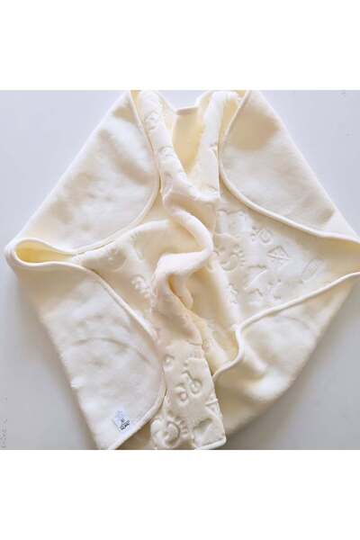 Genel Markalar bebek kabartmalı kalın kışlık peluş battaniye 100v120 cm