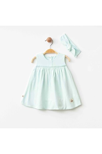 ESLENZA فستان باندانالي روبالي أخضر نعناعي