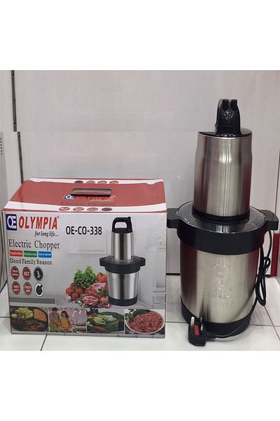 Olympia 8L Vegetable Meat Grinder, Multi-function Stainless Steel Meat Grinder, Electric Meat Grinder