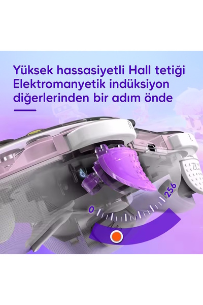 Corsair Z01X PC/IOS/Android/Switch/Switch Oled Uyumlu Bluetooth Bağlantılı Şeffaf Joystick Gamepad