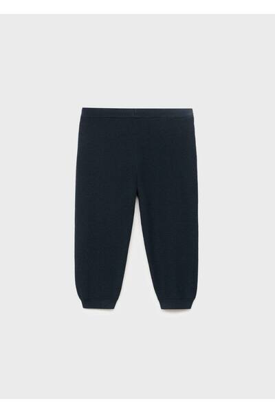 MANGO Baby Pamuklu dokuma pantolon