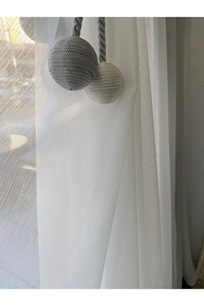 EVİN HOME COLLECTİON Bambu Tül Perde