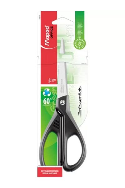 Maped Office And Stationery468110 Asymmetric Office Scissors, 21 Cm