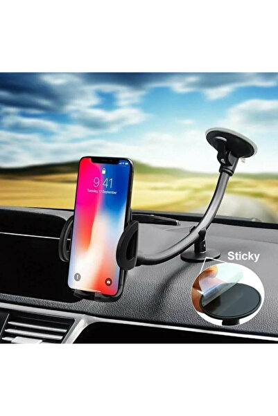 Protonust Yeni Universal Vantuzlu Torpido Üzeri Ve Cam Araç İçi Uzun Kollu Te...