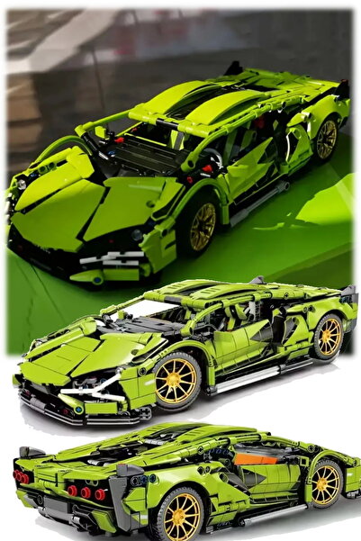 Munico 3650 Parça Lego Zihin Geliştirici Dekorluk Muhteşem Sonuçlu Araba Rc L...