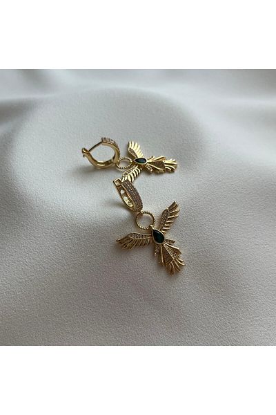 Arye Aksesuar Phoenix Steel Earrings