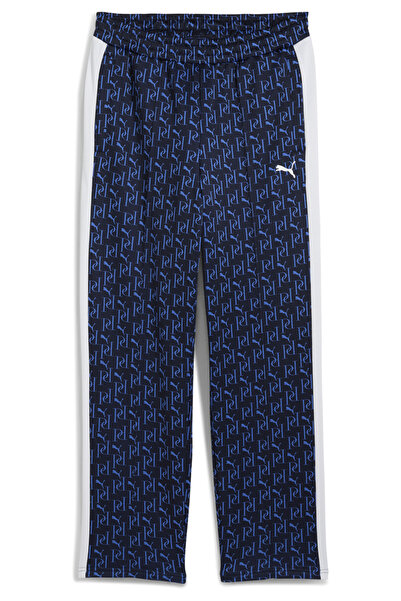 Puma Ανδρικό παντελόνι φόρμας T7 με στάμπα σε όλη την επιφάνεια