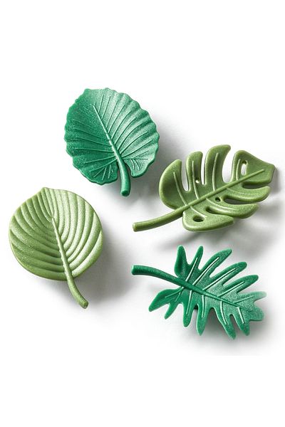 Gadget Master Magneți de frigider Frunze - Set de 4