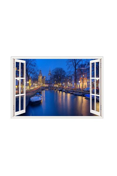 BV Decorative sticker, 3D Window, Vienna, 85 cm, 566PCS