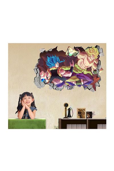 BV Decorative sticker, 3D hole in the wall, Dragon Ball, 85 cm, 1021STK-1