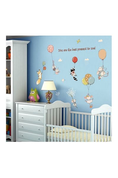 BV Decorative sticker, Animals, Balloons, 100 cm, 727STK