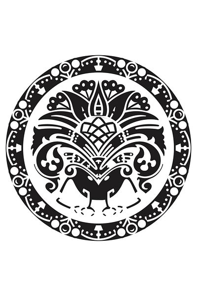 BV Decorative Mandala Sticker, 55 cm, 1080PCS