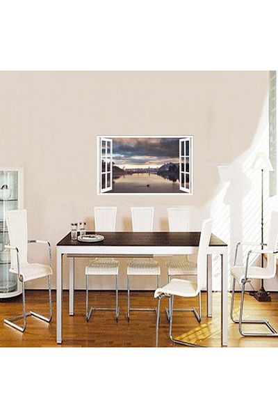 BV Decorative sticker, 3D Window, Waterford, 85 cm, 687STK