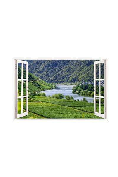 BV Decorative sticker, 3D window, Rau, 85 cm, 669STK