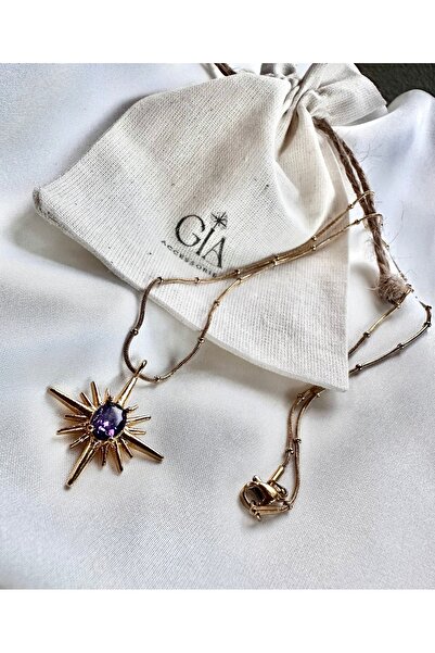 GİAccs. قلادة بتصميم نجمة الشمال الكبرى