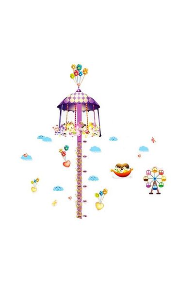 BV Decorative sticker, Measurements, Amusement park, 185 cm, 705STK