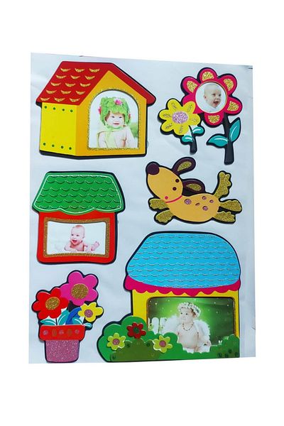 BV Decorative sticker, Picture houses, 45 cm, WX-EB002