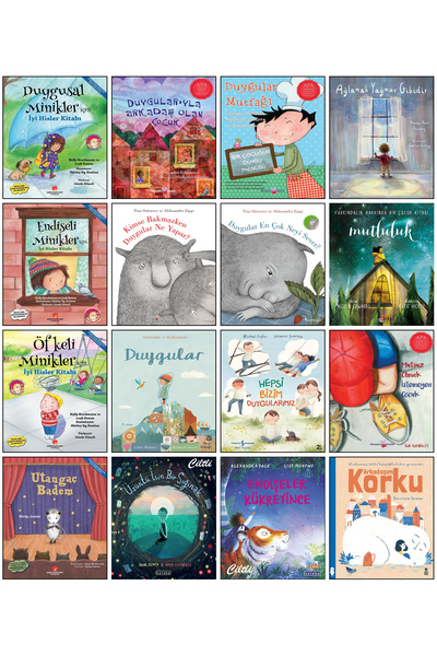 Sabri Ülker Vakfı Yayınları Öfkeli Endişeli Duygusal Minikler için iyi Hisler...